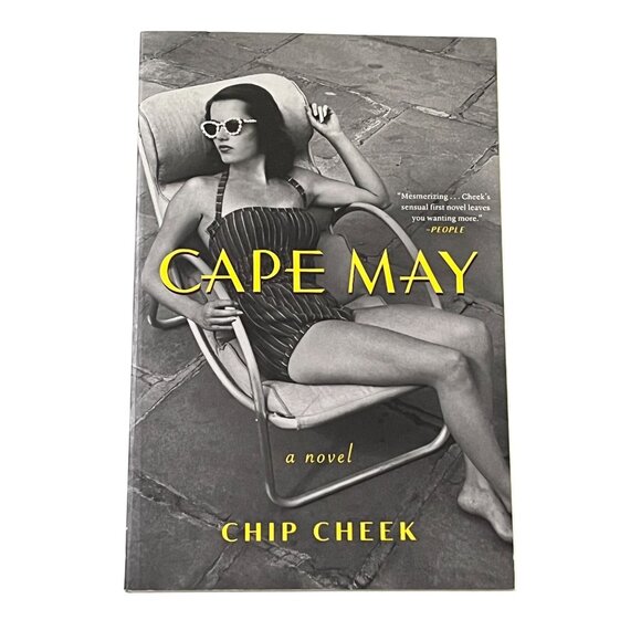 Cape May Book by Chip Cheek Historical Fiction Beach Romance Drama Paperback - Picture 1 of 6